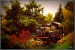 Alte Lokomotive in Konz